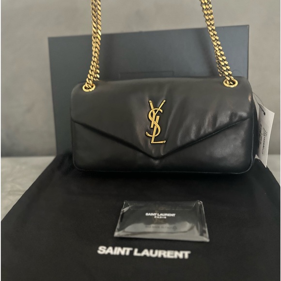 🌟SOLD🌟 NWT YSL Calypso in Plunged Lambskin - Picture 12 of 15